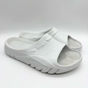 BIRKIS Pacific EVA Slide Sandals White Size 38 Waterproof Summer Minimalist Boho